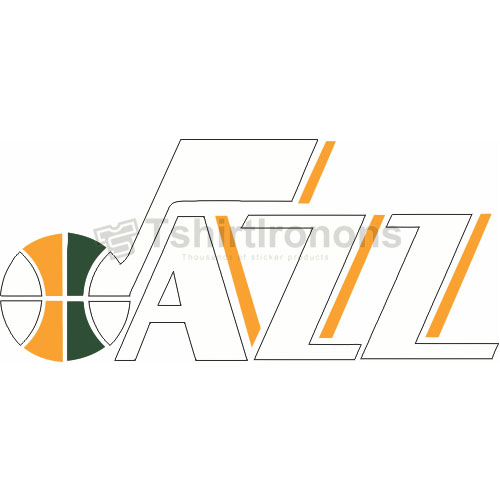 Utah Jazz T-shirts Iron On Transfers N1213 - Click Image to Close